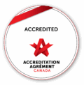 Accredited with Accreditation Canada!